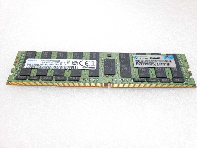 Samsung 128GB PC4-19200 DDR4-2400MHz M386AAK40B40-CUC5Q Registered ECC