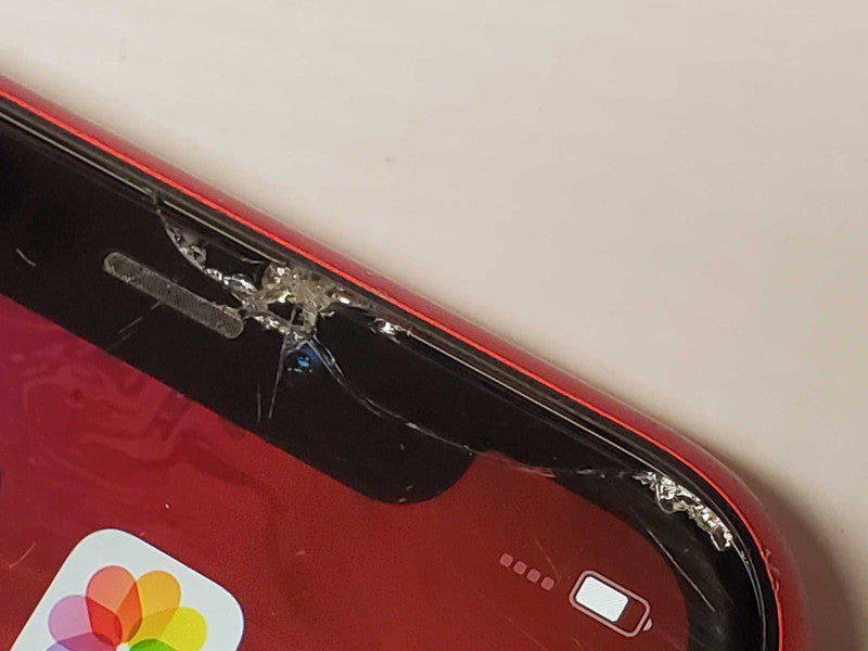 Apple iPhone XR 128GB - Red - Unlocked, Factory reset , Read _