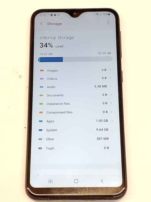 Samsung Galaxy A10e SM-A102w - 32 GB - Black, Unlocked _