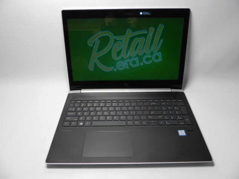 TouchScreen HP ProBook 450 G5 with i5-8250U CPU 8GB RAM & 256GB SSD Sotorage  -