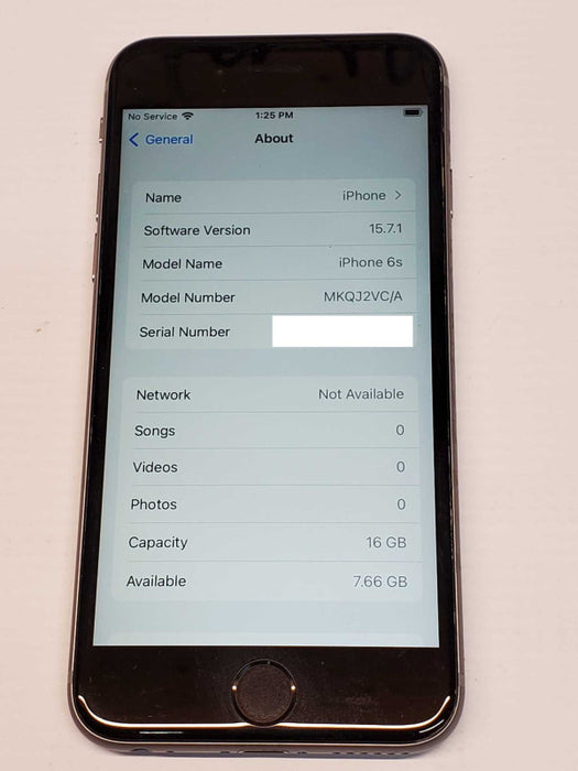 iPhone 6 16GB, Factory Reset, Locked to Bell _