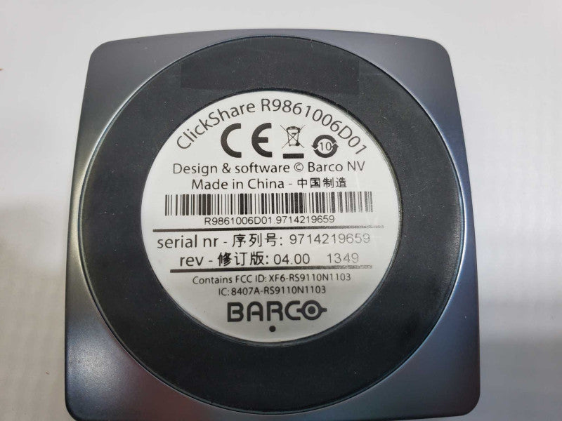 Barco ClickShare R9861006T01 Tray with (4) ClickShare Buttons (R9861006D01)
