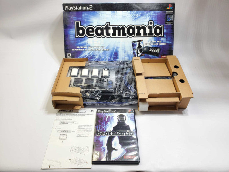 Beatmania Sony PS2 Game and Controller Bundle NEW/OPEN BOX