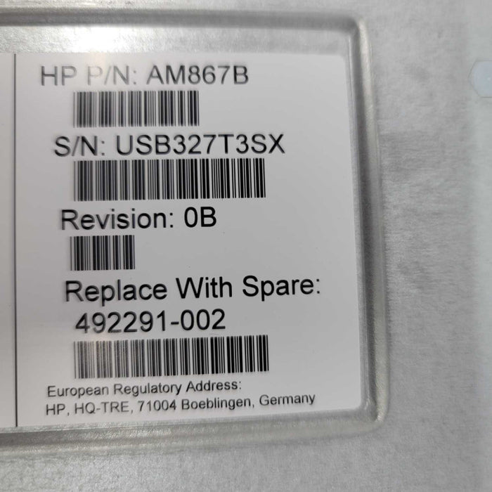 HP StorageWorks 8/8 SAN Rack-Mountable Switch AM867B