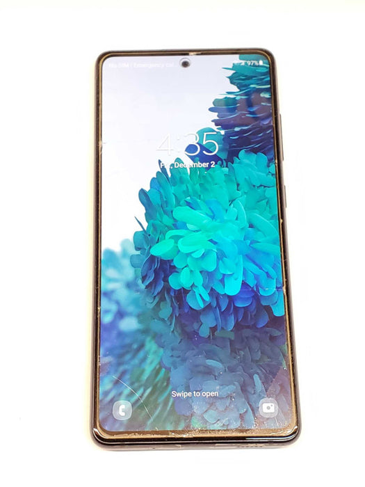 Samsung Galaxy S20 FE 5G, 128GB, Carrier Unlocked, Cracked screen _