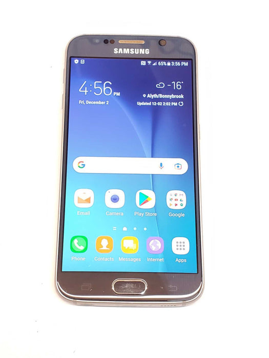 Samsung Galaxy S6 SM-G920W8 32GB, Locked to Bell, Factory reset _