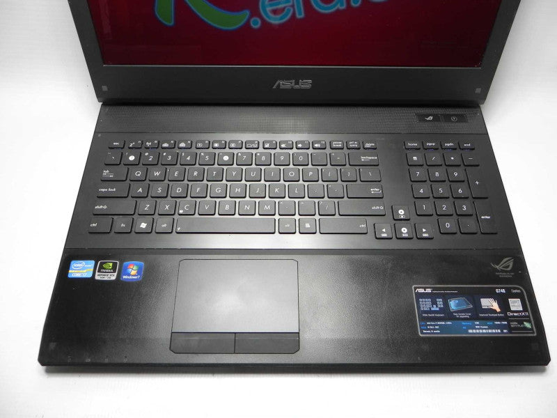 ASUS G74S with i7-2630QM CPU 8GB RAM 700GB HDD & GTX 560M 3GB -