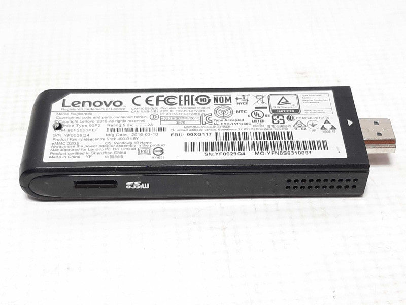 Lenovo Compute Stick 90F2 Atom Z3735F @ 1.33GHz 2GB RAM 32GB Flash +