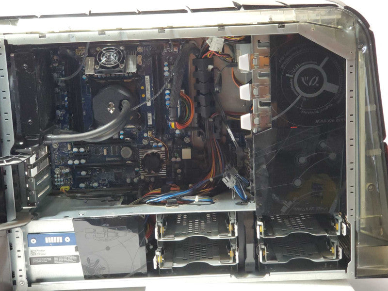 Dell Aurora R4, Core I7-3960X 3.3GHz, No RAM/HDD/GPU, Untested, AS-IS _