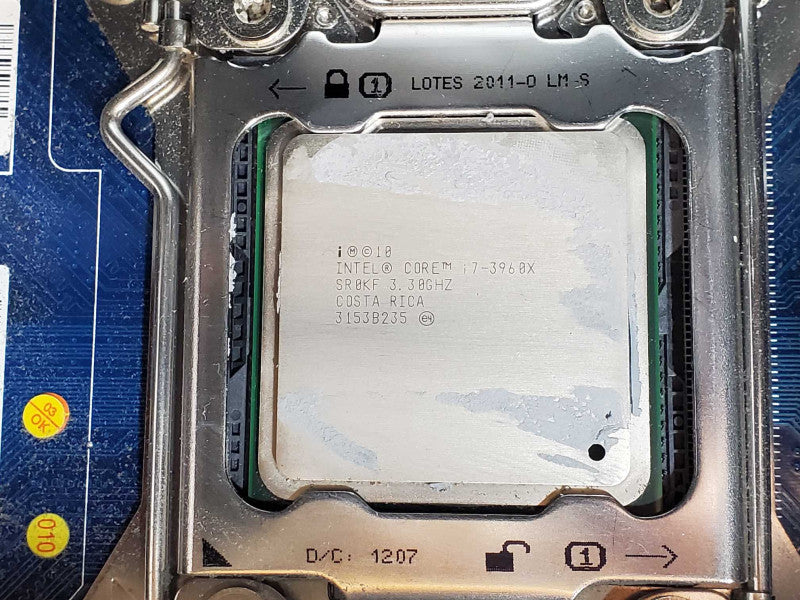 Dell Aurora R4, Core I7-3960X 3.3GHz, No RAM/HDD/GPU, Untested, AS-IS _