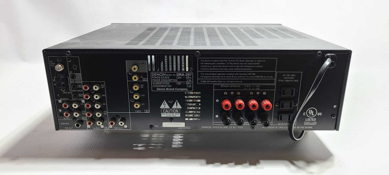Denon DRA-297 AM FM 2 Channel 100 Watt Stereo Receiver XM $