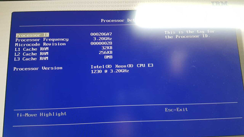 IBM Systen x3250 M4 Xeon E3-1230 @ 3.20ghz / 8gb ram /49Y4737 Raid ctrl #