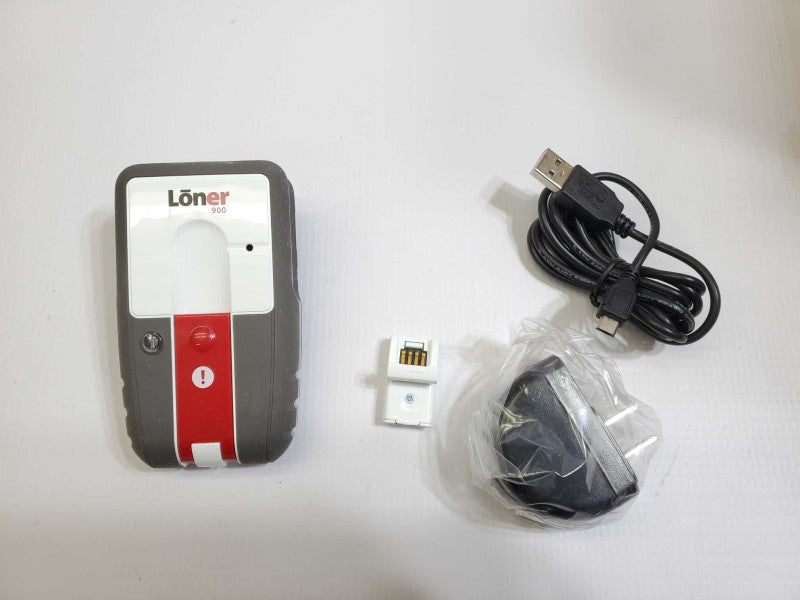 BlackLineGPS LÅner Loner 900 Mobile Worker Safety GPS Tracking Device with charger OpenBox