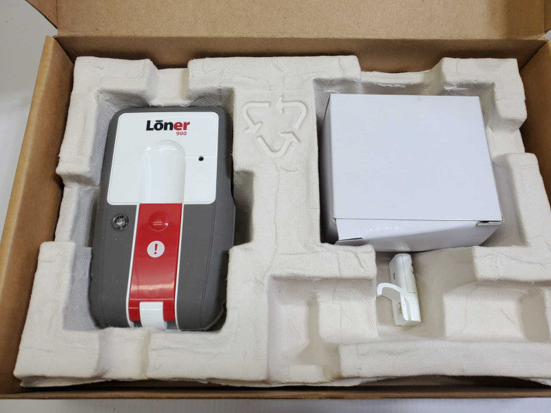 BlackLineGPS LÅner Loner 900 Mobile Worker Safety GPS Tracking Device with charger OpenBox