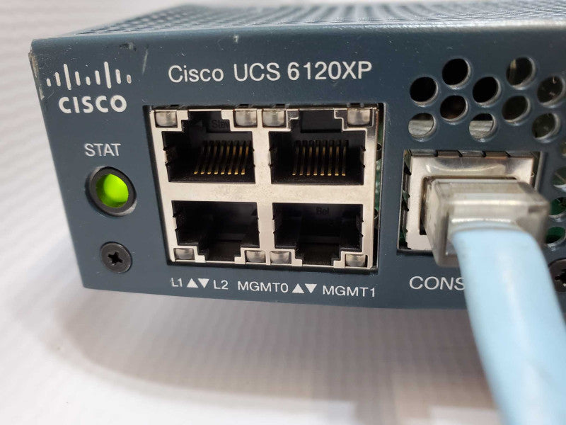 Cisco UCS 6120XP N10-S6100 20-Port Fabric Switch + N10-E0060 2x N10-PAC1-550W  (