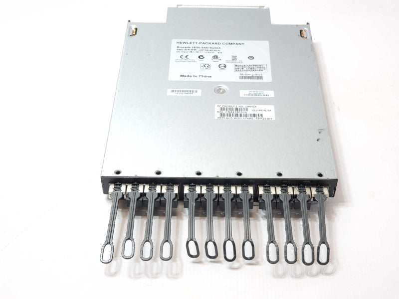 HP Brocade 16Gb SAN Switch C8S45A 724423-001 with 12x 16GB SW B-Series SFP+ _