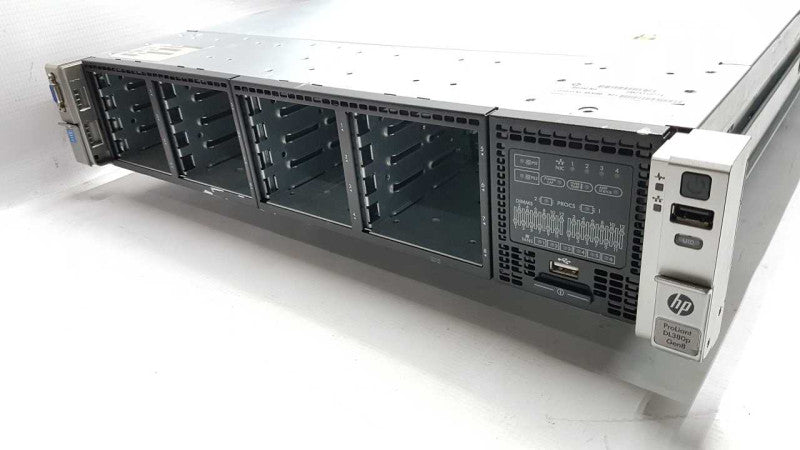 HP Proliant DL380p Gen8 Xeon E5-2643 V2 @ 3.50ghz / 2x P420i raid / 64gb ram #