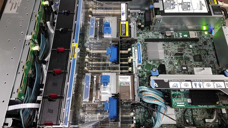 HP Proliant DL380p Gen8 Xeon E5-2643 V2 @ 3.50ghz / 2x P420i raid / 64gb ram #