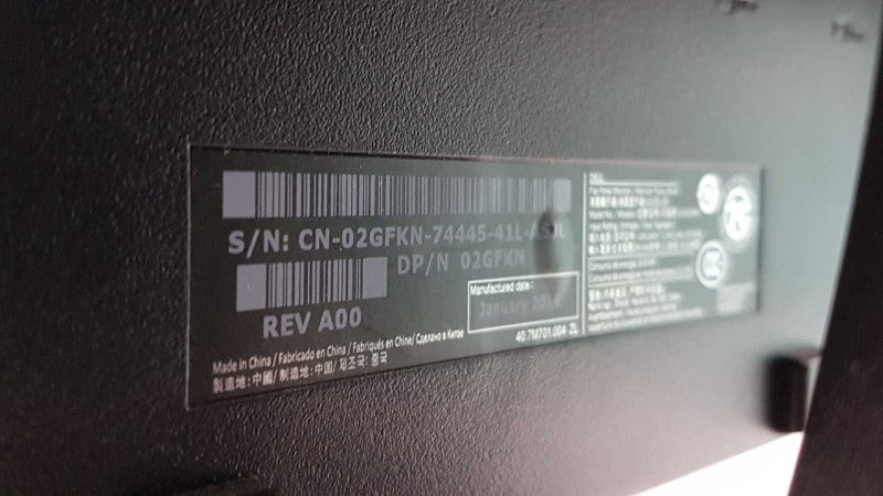 dell 02GFKN Ultrasharp 23\\" IPS 1920 x 1080 VGA, DVI, DP 56~76Hz  #