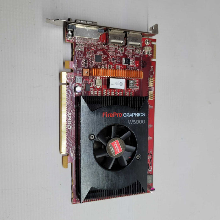 AMD Firepro W5000 2GB GDDR5 PCIe Graphics Card 1 x DVI-D 2 x Display ports
