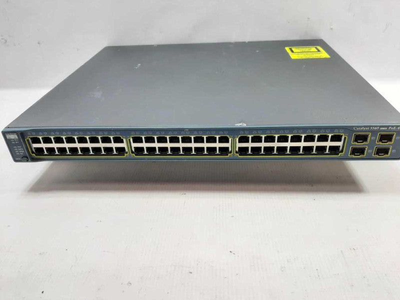 CISCO CATALYST 3560G SERIES POE-48 PORT WS-C3560G-48PS-S , FACTORY RESET ~