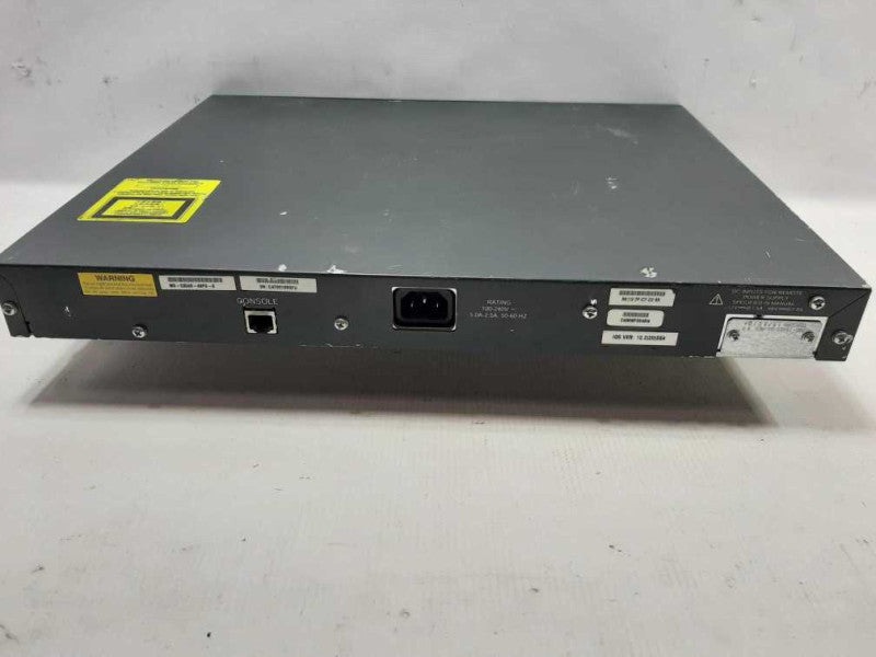CISCO CATALYST 3560G SERIES POE-48 PORT WS-C3560G-48PS-S , FACTORY RESET ~
