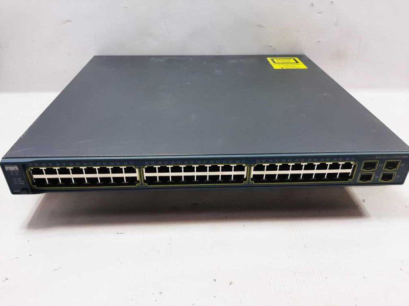 Cisco WS-C3560G-48TS-S 48 Port 3560G Gigabit Switch, FACTORY RESET ~