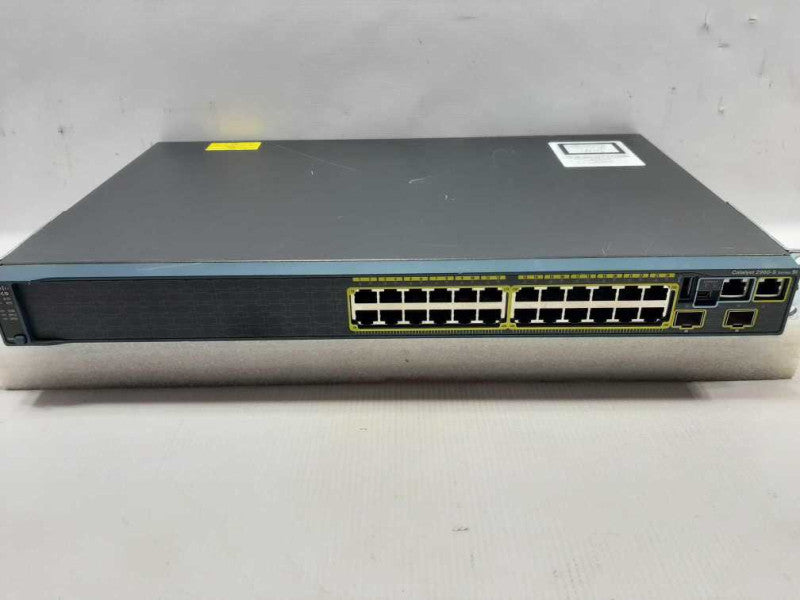 Cisco WS-C2960S-24TS-S 24 Port Gigabit LAN Lite Switch, FACTORY RESET ~