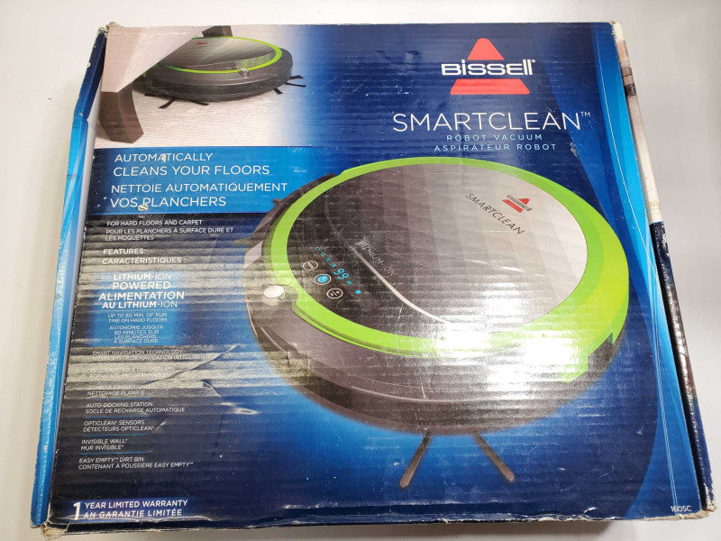 Bissell DigiPro Rechargeable Bagless Automatic Robot Vacuum Cleaner AS-IS