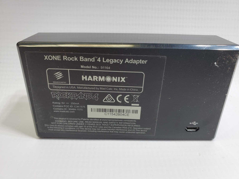 Rock Band 4 Xbox One Legacy Game Controller Adapter AS-IS