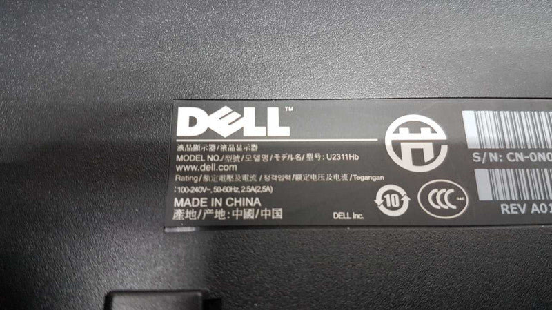 Dell Ultrasharp U2311Hb 23\\" 1920 x 1080 DVI, DisplayPort LCD IPS 8ms  #
