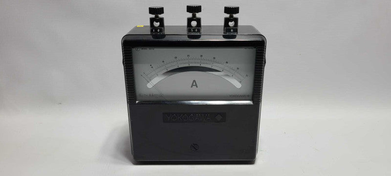Vintage Yokogawa 201309 Portable AC Ammeter 10/50 A, 1.2/1.8 VA $