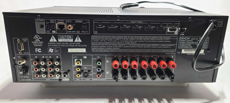 Denon AVR-2112CI Integrated Network USB 3D Ready Home Theater Receiver $