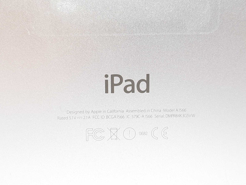 Apple iPad Air 2 A1566 9.7\\" MGKL2CL/A 64GB - Black/Silver - Bad Battery +