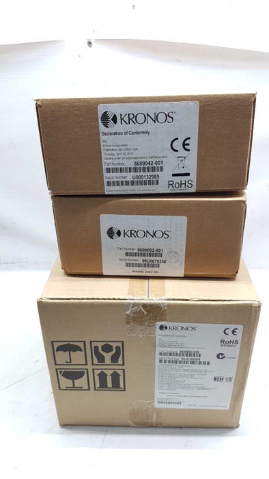 NEW kronos Timeclock set / TOUCH ID PLUS H3 / PSU / Touch Clock #