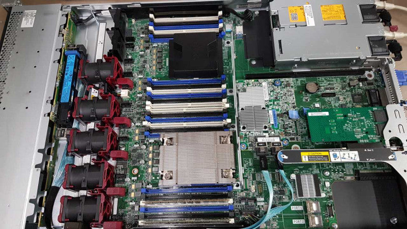 HP Proliant DL360 Gen9 Xeon E5-2660 V3 @ 2.60ghz / 32gb ram / P440ar Raid #