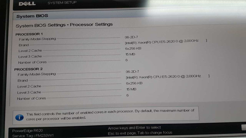Dell Poweredge R620 2x Xeon E5-2620 @ 2.00ghz / 96gb ram / 2x gigabit adapter #