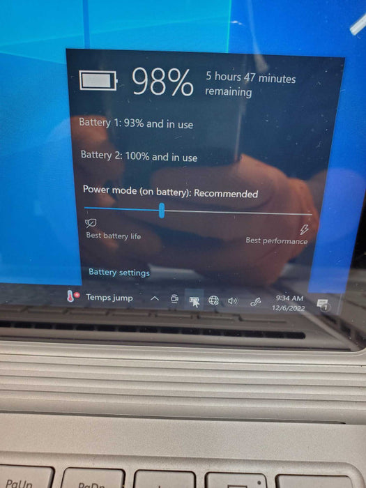 Microsoft Surface Book Core i7-6600U 2.6GHz 16GB Ram 500GB SSD GTX 965 2GB _
