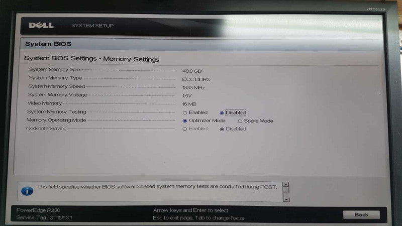 Dell Poweredge R320 Xeon E5-2420 @ 1.90ghz / 40gb ram / H310 Mini #