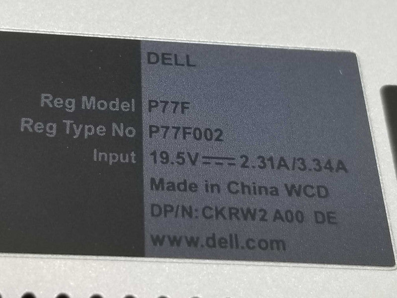 Dell Inspiron 15\\" P77F 15.6\\" Ryzen 5 3500U/6GB DDR4, Radeon Vega 8, 240GB SSD ~