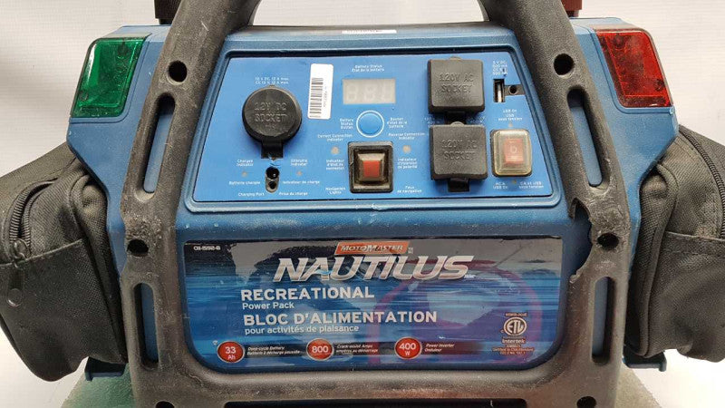 Motomaster Nautilus Recreational powerpack / SEE NOTES #