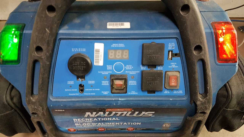 Motomaster Nautilus Recreational powerpack / SEE NOTES #