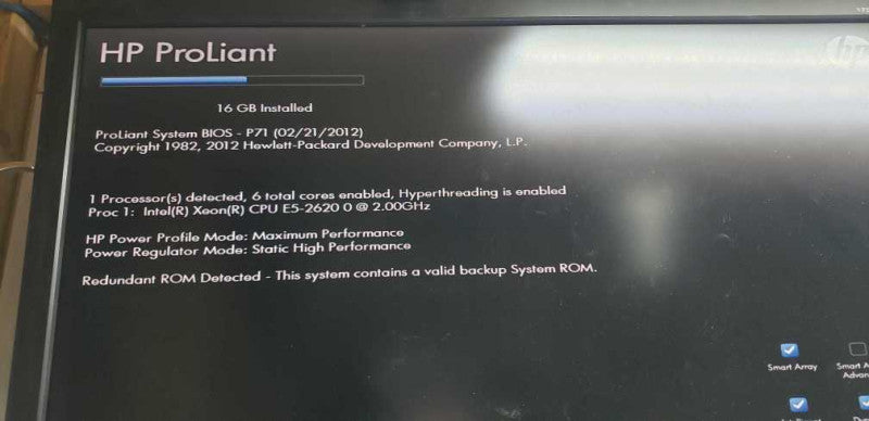HP Proliant DL360p Gen8 Xeon E5-2620 2.00ghz 16GB RAM  P420i Raid Ctrl 2xPSU $