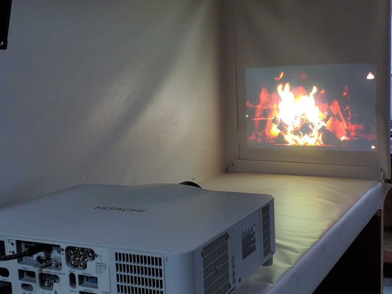 Hitachi CP-WX8255A 3LCD Projector 5500 ANSI HD 1080p HDMI, 98H Lamp Hours _