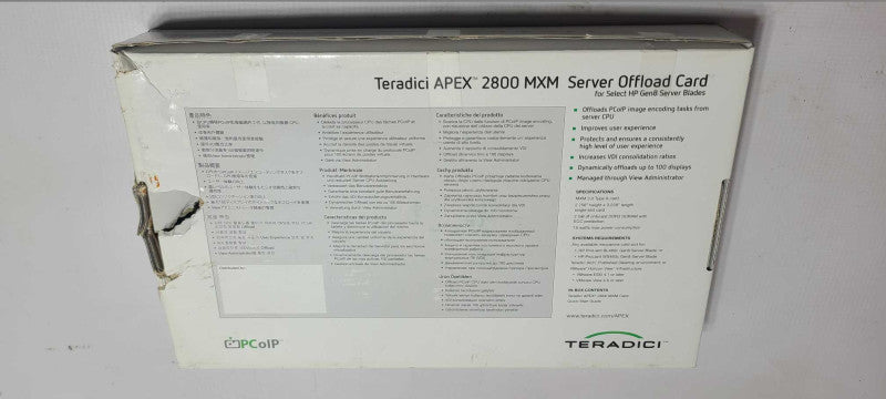 Teradici PCoIP APEX 2800 MXM Server Offload Card For HP Gen 8 Blade Servers $