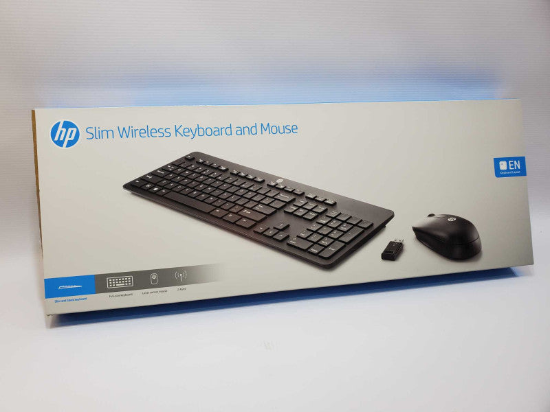 HP Wireless Keyboard And Mouse Combo Black *Sealed* (