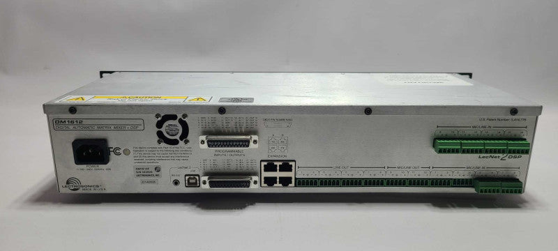 Lectrosonics DM1612 Audio DSP Matrix Processor Splitter Active Crossover  $