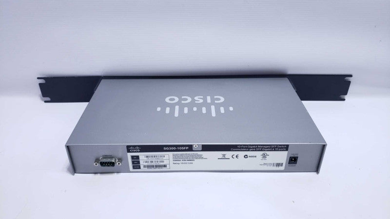 Cisco SG300-10SFP Gigabit Managed Switch with Power Supply & Rack Mount Kit [