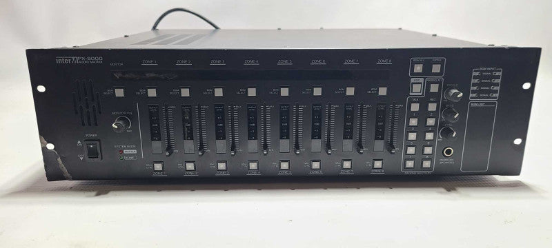 Inter-M PX-8000 8X8 Audio Matrix System/Controller $