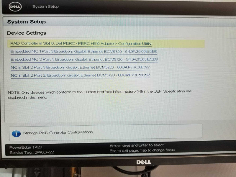 Dell PE T420, 1x Xeon E5-2420v2 2.2GHZ, 32GB DDR3, PERC H310, 5x 500GB HDDs _